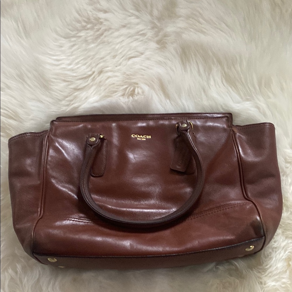 Coach Brown Leather Women's Bag